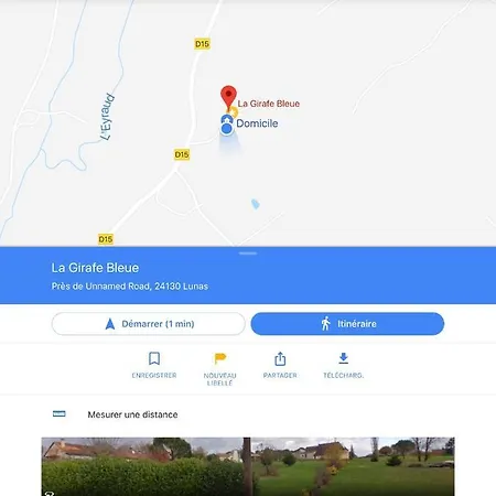 La Girafe Bleue فندق مبيت وإفطار 3*
