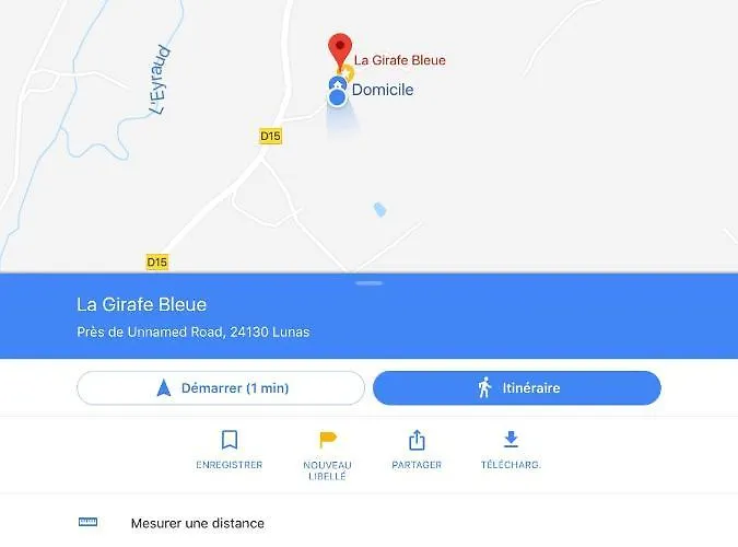 La Girafe Bleue B&B 3*